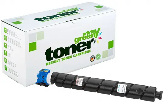 Alternativ Toner für Kyocera TK8375C Seiten Cyan ca. 20.000 (My Green Toner) 