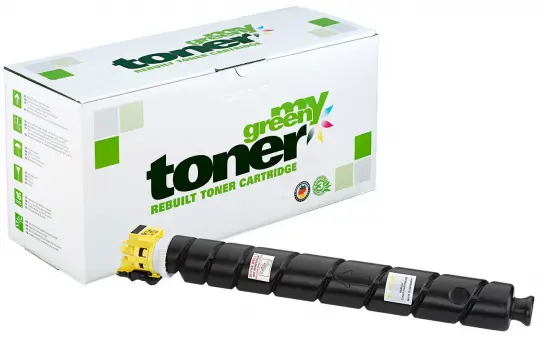 Alternativ Toner für Kyocera TK8375Y Seiten Yellow ca. 20.000 (My Green Toner) 