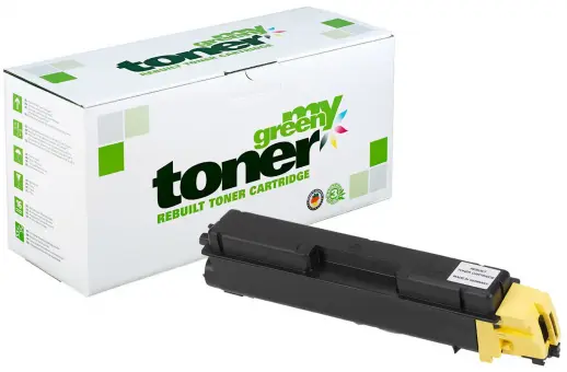 Alternativ Toner für Kyocera TK-5135Y Yellow ca. 5.000 Seiten (My Green Toner) 