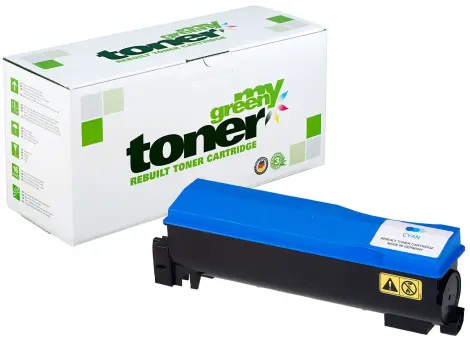 Kompatibel zu Kyocera TK-560C Cyan ca. 10.000 Seiten, (My Green Toner) 
