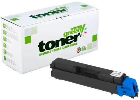 Alternativ Toner für Kyocera TK-580C Cyan ca. 2.800 Seiten (My Green Toner) 
