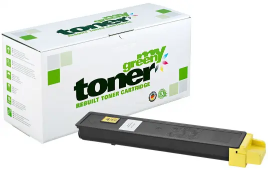 Alternativ Toner für Kyocera TK-8315Y Yellow ca. 6.000 Seiten (My Green Toner) 