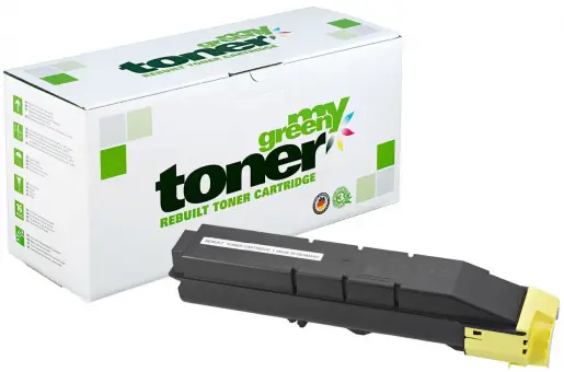 Alternativ Toner für Kyocera TK-8600Y Yellow ca. 20.000 Seiten (My Green Toner) 