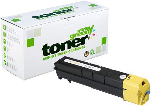 My Green Toner Alternativ Toner für Kyocera TK-8705Y Yellow ca. 30.000 Seiten 