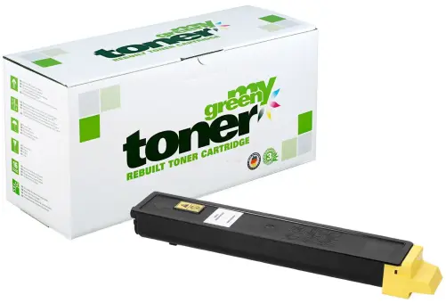 Kompatibel zu Kyocera TK-895Y Gelb ca. 6.000 Seiten, (My Green Toner) 