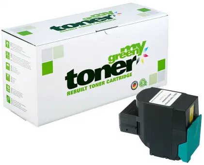 My Green Toner Alternativ Toner für Lexmark 24B6010 Yellow ca. 3.000 Seiten 