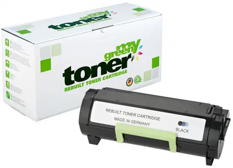 My Green Toner Alternativ Toner für Lexmark 50F2000 Schwarz ca. 1.500 Seiten 