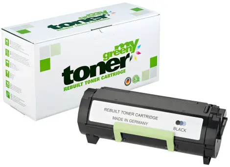Kompatibel zu Lexmark 50F2X00 Schwarz ca. 10.000 Seiten, (My Green Toner) 