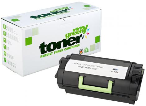 My Green Toner Alternativ Toner für Lexmark 52D2X00 Schwarz ca. 45.000 Seiten 