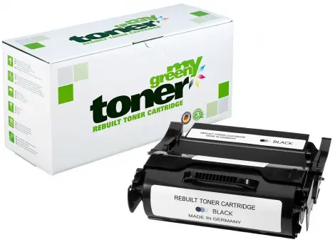Alternativ Toner für Lexmark T650H21E Schwarz ca. 25.000 Seiten (My Green Toner) 