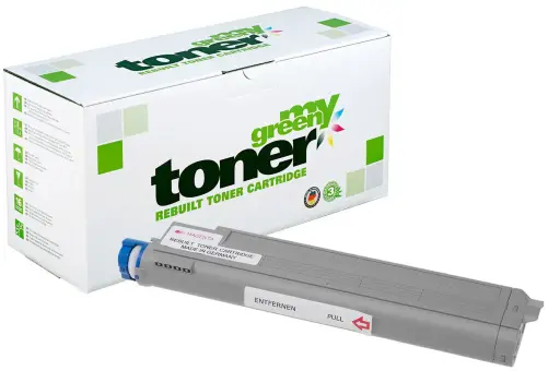 Kompatibel zu Oki 42918914 Magenta ca. 15.000 Seiten, (My Green Toner) 
