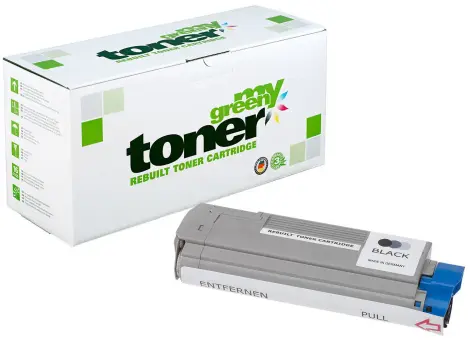 Kompatibel zu Oki 44315308 Schwarz ca. 8.000 Seiten, (My Green Toner) 