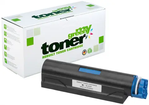 Alternativ Toner für Oki 44574802 Schwarz ca. 7.000 Seiten (My Green Toner) 