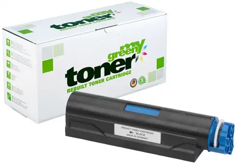 Alternativ Toner für Oki 45807106 Schwarz ca. 7.000 Seiten (My Green Toner) 
