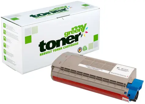 Kompatibel zu Oki 46507624 Schwarz ca. 11.000 Seiten, (My Green Toner) 