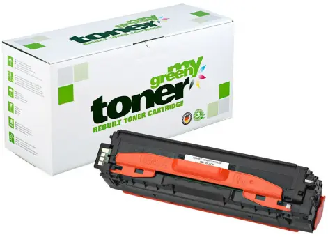 Alternativ Toner für Samsung CLT-K504S Schwarz ca. 2.500 Seiten (My Green Toner) 