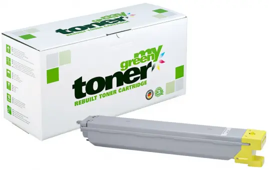 Alternativ Toner für Samsung CLT-Y809S Yellow ca. 15.000 Seiten (My Green Toner) 