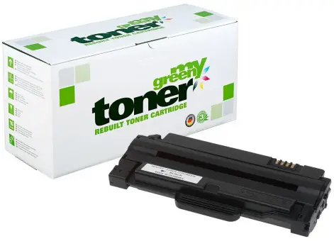 Alternativ Toner für Samsung mlT-D1052L Schwarz ca. 2.500 Seiten (My Green Toner) 
