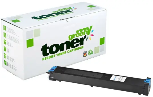 Kompatibel zu Sharp MX-31GTCA Cyan ca. 15.000 Seiten,  (My Green Toner) 
