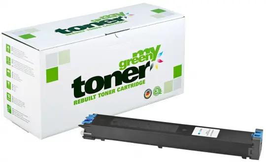 My Green Toner Alternativ Toner für Sharp MX-51GTCA Cyan ca. 18.000 Seiten 