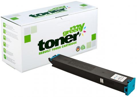 My Green Toner Alternativ Toner für Sharp MX-61GTCA Cyan ca. 24.000 Seiten 