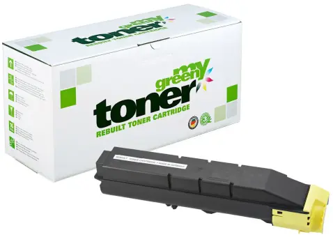 Kompatibel zu Utax 653010016 Gelb ca. 15.000 Seiten, (My Green Toner) 