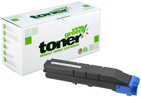 Kompatibel zu Utax 654510011 Cyan ca. 20.000 Seiten, (My Green Toner) 