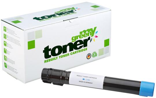 My Green Toner Alternativ Toner für Xerox 006R01516 Cyan ca. 15.000 Seiten 