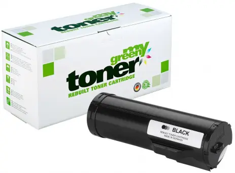 Alternativ Toner für Xerox 106R03584 Schwarz ca. 24.600 Seiten (My Green Toner) 