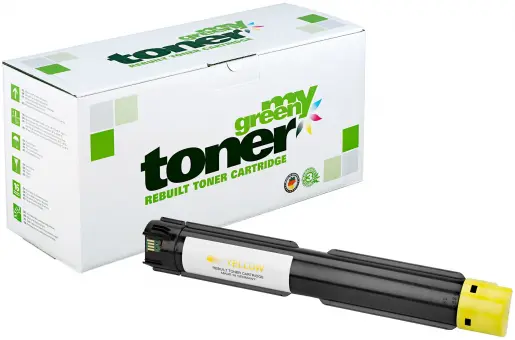 Alternativ Toner für Xerox 106R03738 Yellow ca. 16.500 Seiten (My Green Toner) 