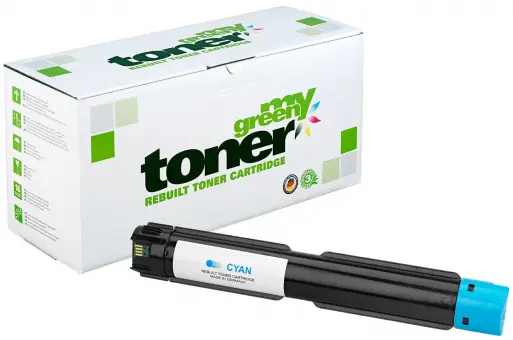 Alternativ Toner für Xerox 106R03760 Cyan ca. 10.100 Seiten (My Green Toner) 