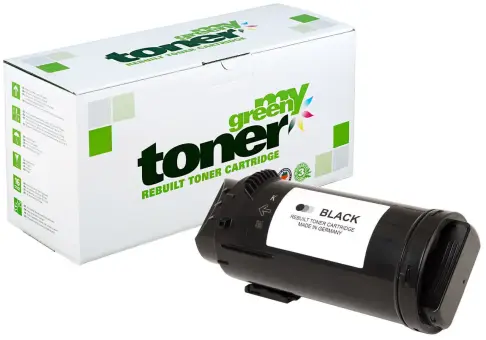 Kompatibel zu Xerox 106R03907 Schwarz ca. 12.200 Seiten, (My Green Toner) 