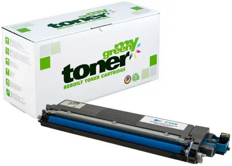Kompatibel zu Brother TN-249C Cyan ca. 4.000 Seiten, (My Green Toner) 