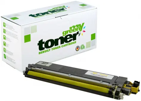 Alternativ Toner für Brother TN-249Y Yellow ca. 4.000 Seiten (My Green Toner) 