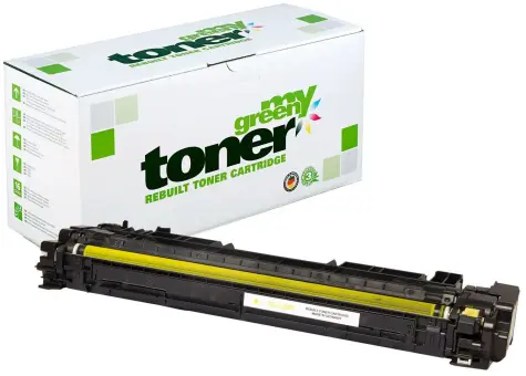 Kompatibel zu HP Color W9022MC Gelb ca. 35.000 Seiten, (My Green Toner) 