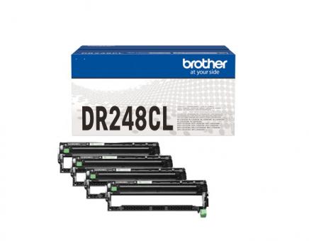 Original Brother DR-248CL 4 Stück Schwarz, Cyan, Magenta, Gelb ca. 30.000 Seiten 