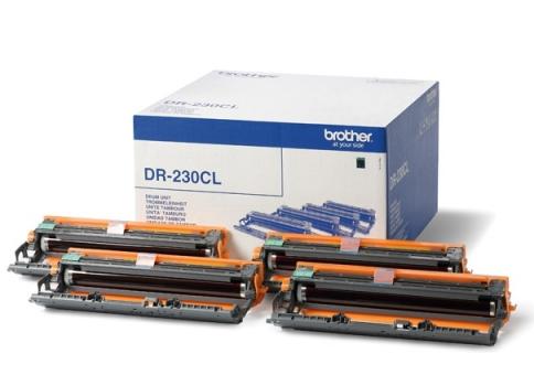 Original Brother DR-230CL Bildtrommel Kit: Schwarz,Cyan,Yellow,Magenta ca. 15.000 Seiten Trommel 