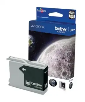 Original Brother LC1000BK Tintenpatrone Schwarz ca. 500 Seiten 