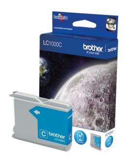 Original Brother LC1000C Tintenpatrone Cyan ca. 400 Seiten 