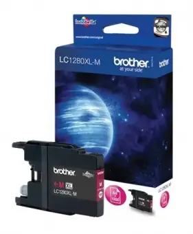 Brother LC1280XLM Druckerpatrone Magenta ca. 1.200 Seiten, 
