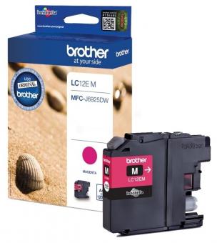 Original Brother LC12EM Tintenpatrone Magenta ca. 1.200 Seiten LC-12E 