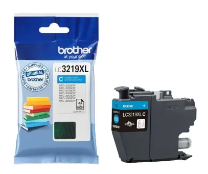 Brother LC3219XLC Druckerpatrone Cyan ca. 1.500 Seiten, 
