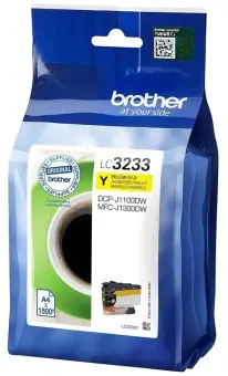 Brother LC3233Y Druckerpatrone Gelb ca. 1.500 Seiten, 