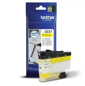Brother LC3237Y Druckerpatrone Gelb ca. 1.500 Seiten, 