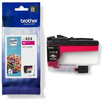 Original Brother LC424M Tintenpatrone Magenta ca. 750 Seiten 