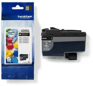Original Brother LC426XLBK Tintenpatrone Schwarz ca. 6.000 Seiten LC-426XLBK 