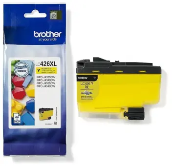 Brother LC426XLY Druckerpatrone Gelb ca. 5.000 Seiten, 