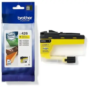 Brother LC426Y Druckerpatrone Gelb ca. 1.500 Seiten, 