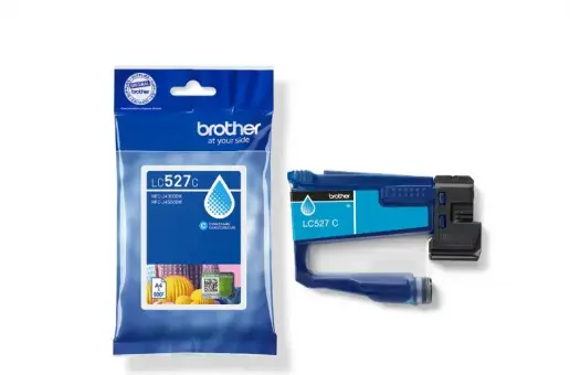 Brother LC527C Druckerpatrone Cyan ca. 900 Seiten, 