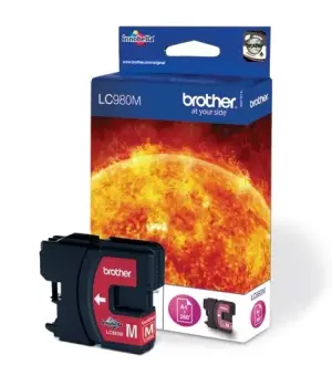 Brother LC980M Druckerpatrone Magenta ca. 260 Seiten, 